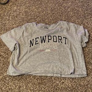 H&M Newport Cropped Tee